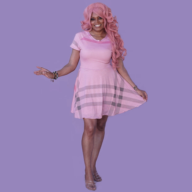 The Robin Raglan Skater Dress