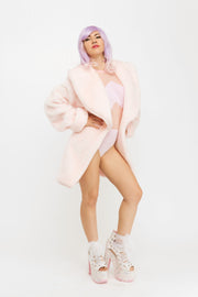 The Sadie Shawl Faux Fur Coat