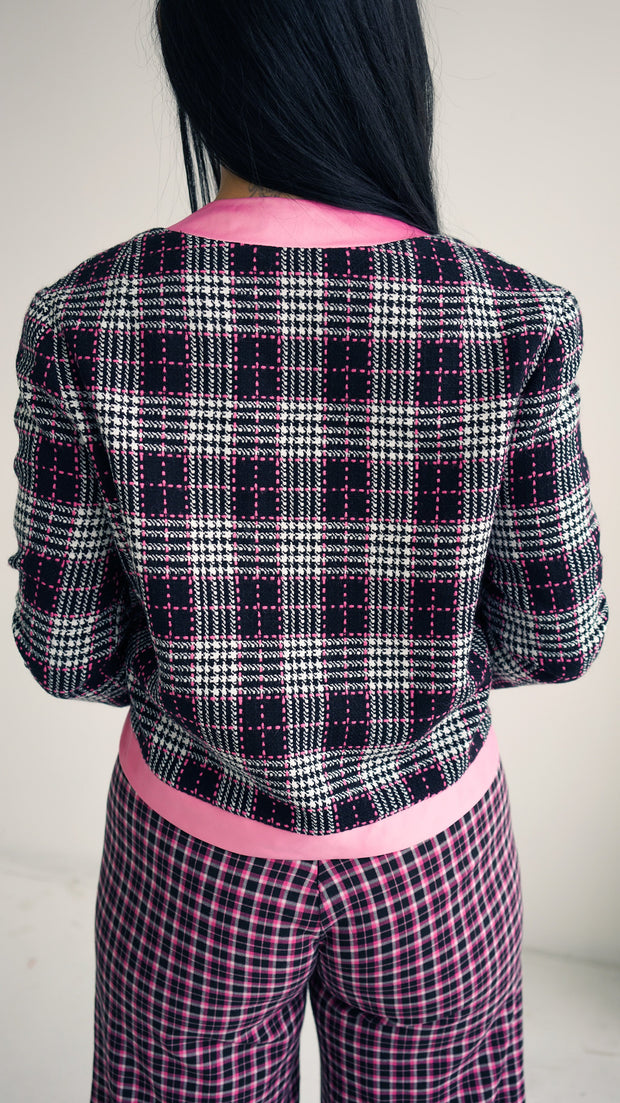 The Meghan Wool Crop Jacket