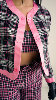 The Meghan Wool Crop Jacket
