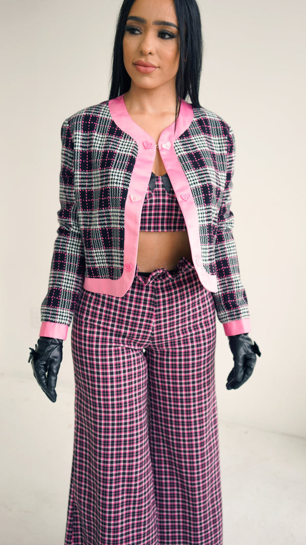 The Meghan Wool Crop Jacket