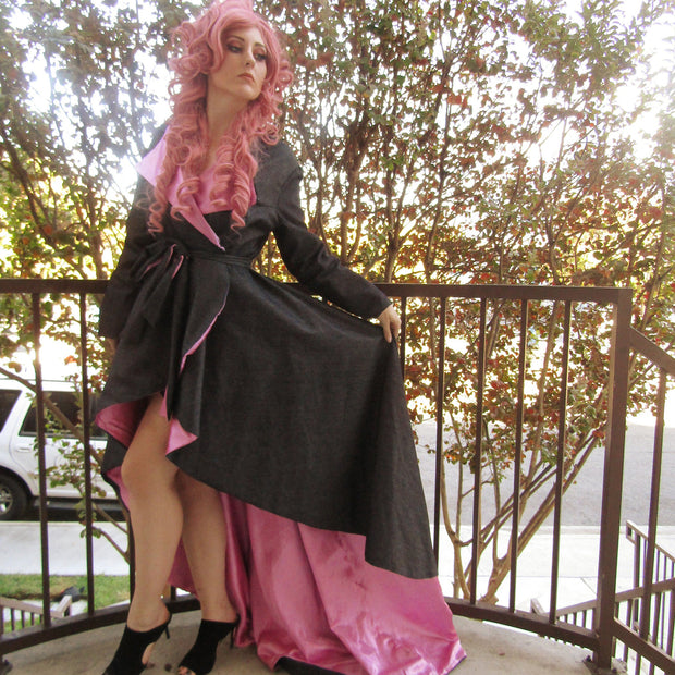 The Cassie Denim Trench Coat