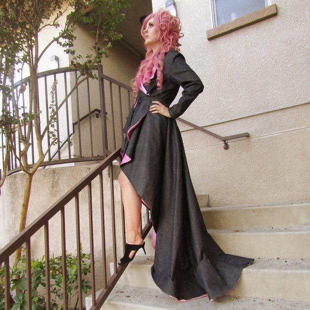 The Cassie Denim Trench Coat
