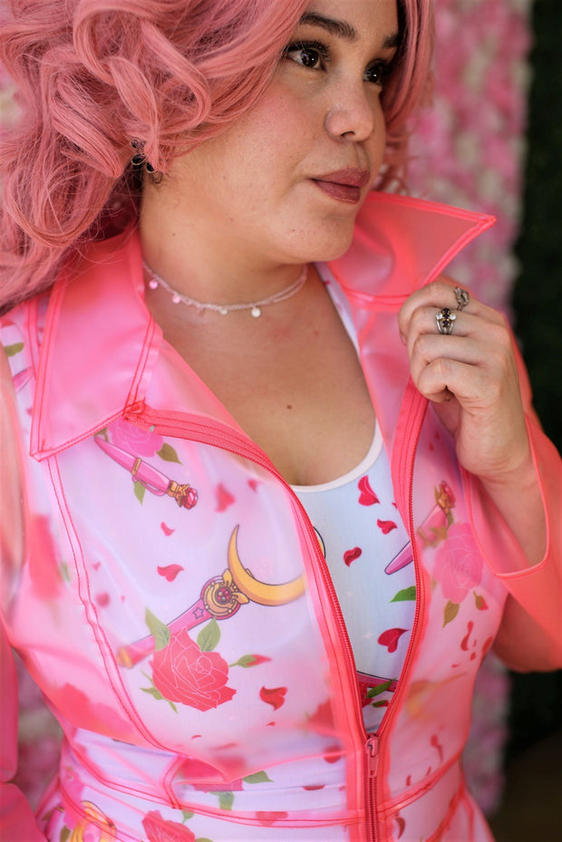 The Freya Frosted Raincoat