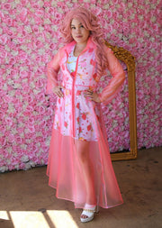 The Freya Frosted Raincoat