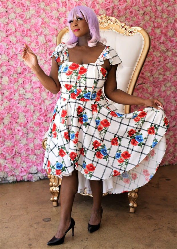The Hazel Sweetheart Dress