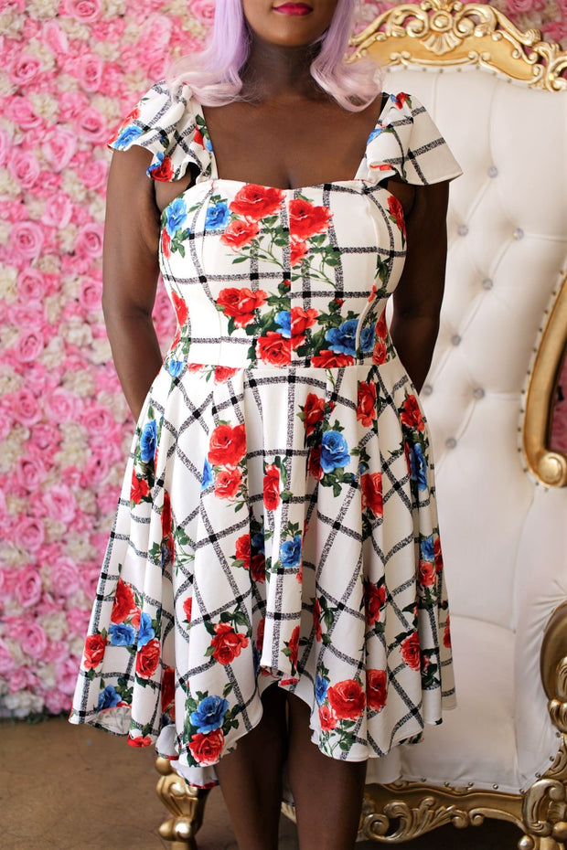 The Hazel Sweetheart Dress