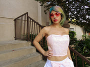 The Camryn Sequin Crop Corset